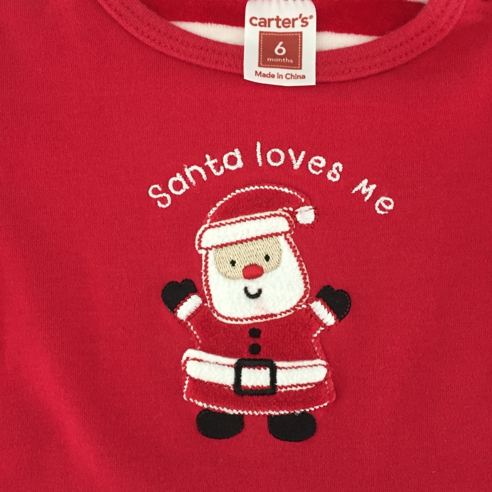 FREE BUNDLE ITEM 🎁 Carter's Santa onesie